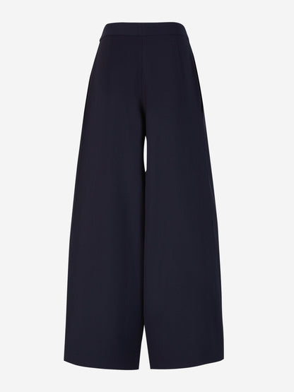 Outlet online Ami Paris Mujer Pantalones Formales Cinturón color Azul Noche sku 761-003251 01 - Foto 2