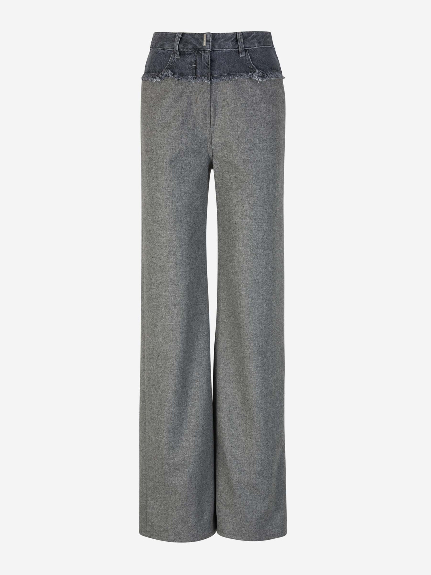 Outlet online Givenchy Mujer Pantalones Oversize Lana color Gris Oscuro sku 761-003253 01 - Foto 1