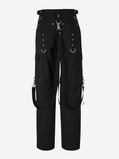 Outlet online Givenchy Mujer Pantalones Técnicos Cargo color Negro sku 761-003255 01 - Foto 3