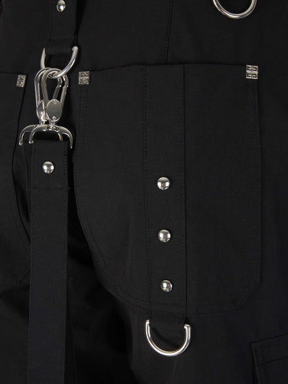 Outlet online Givenchy Mujer Pantalones Técnicos Cargo color Negro sku 761-003255 01 - Foto 6
