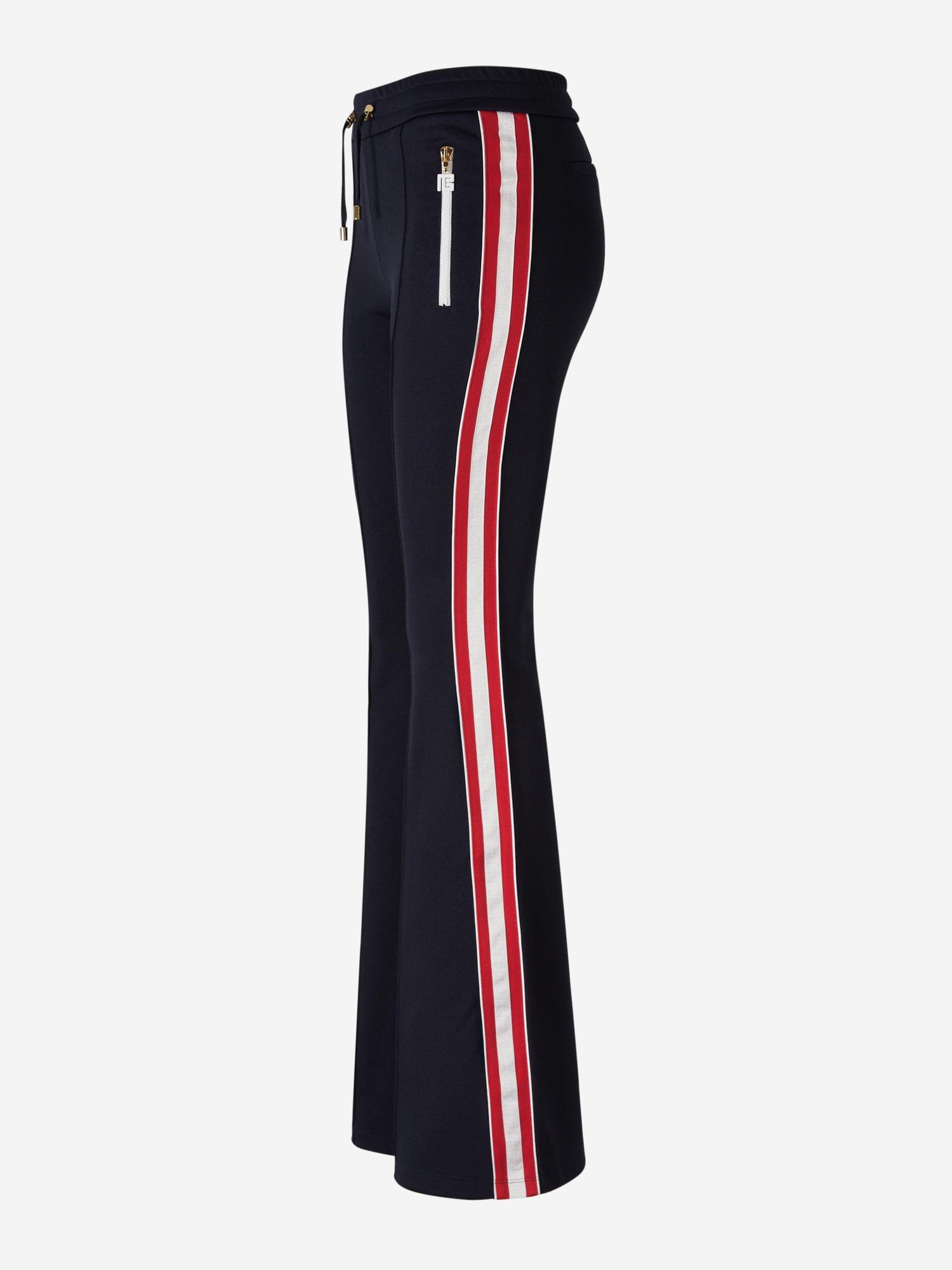 Outlet online Balmain Mujer Joggers Franjes Acampanados color Azul Marino sku 761-003274 01 - Foto 3