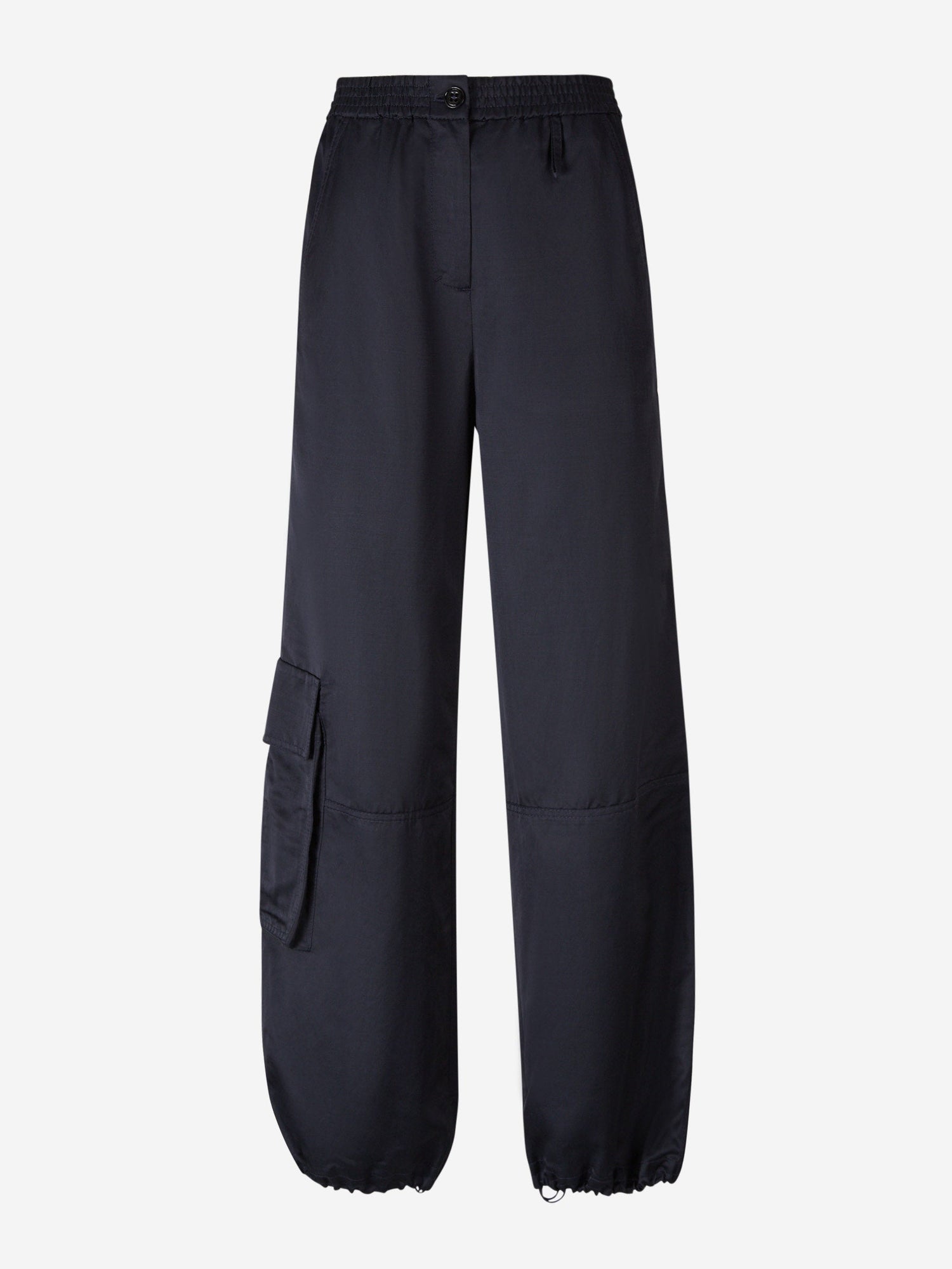 Outlet online Dorothee Schumacher Mujer Pantalones Papertouch Ease color Verde Militar sku 761-003276 02 - Foto 1
