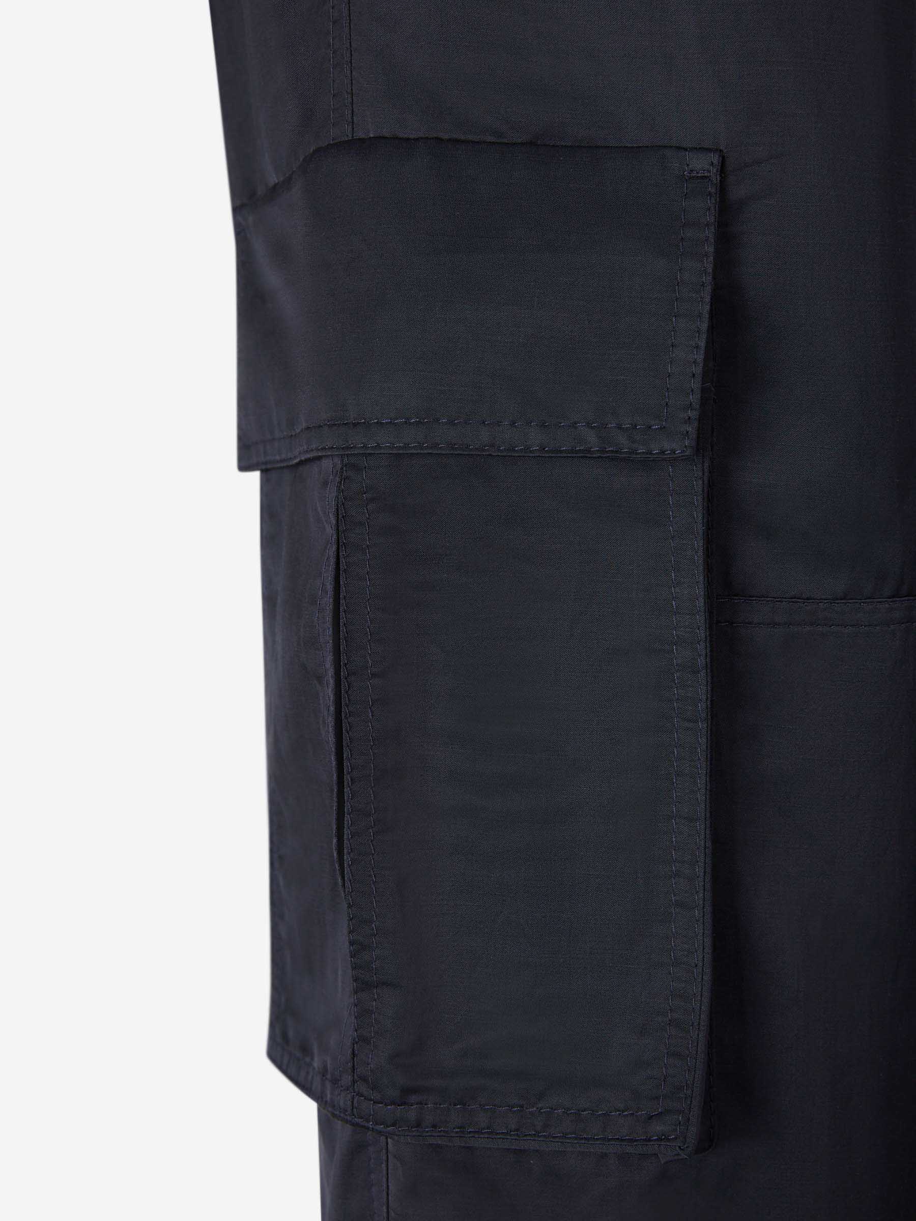 Outlet online Dorothee Schumacher Mujer Pantalones Papertouch Ease color Azul Cobalto sku 761-003276 01 - Foto 5