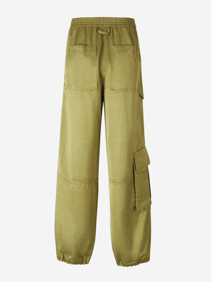 Outlet online Dorothee Schumacher Mujer Pantalones Papertouch Ease color Azul Cobalto sku 761-003276 01 - Foto 9
