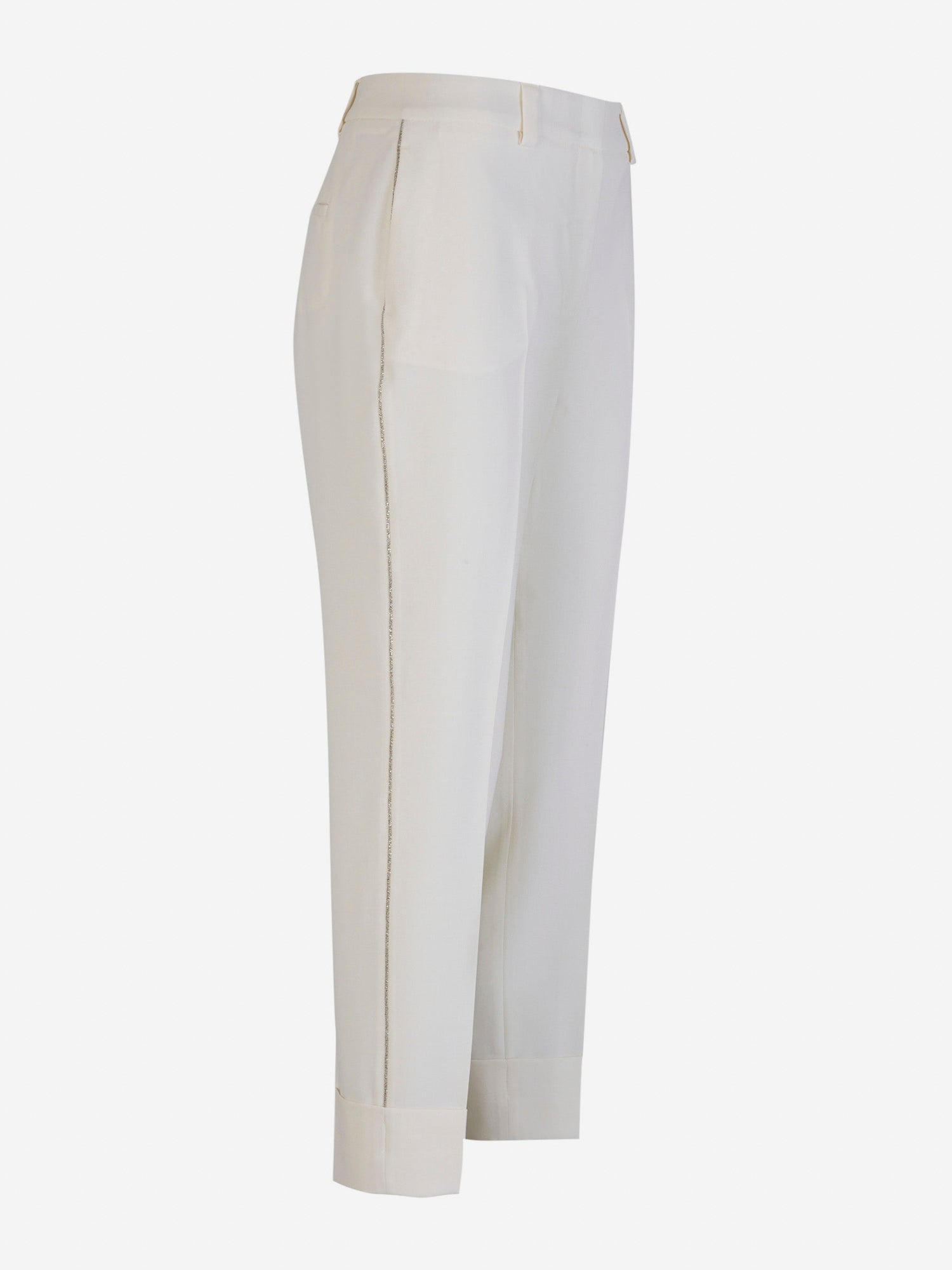 Outlet online Peserico Mujer Pantalones Vestir Rectos color Beis sku 761-003291 01 - Foto 2