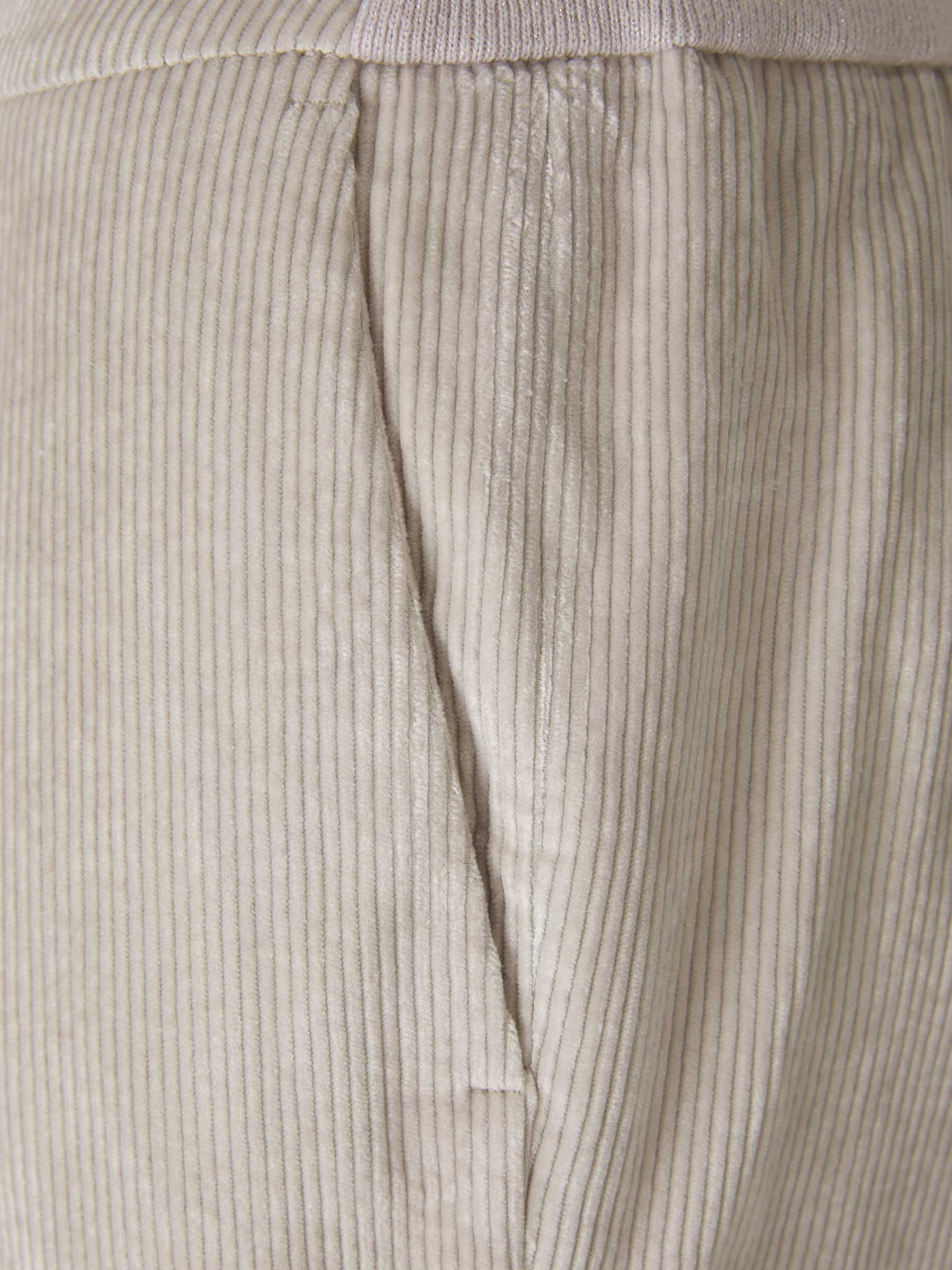 Outlet online Peserico Mujer Joggers Pinzas Pana color Beis sku 761-003296 01 - Foto 4