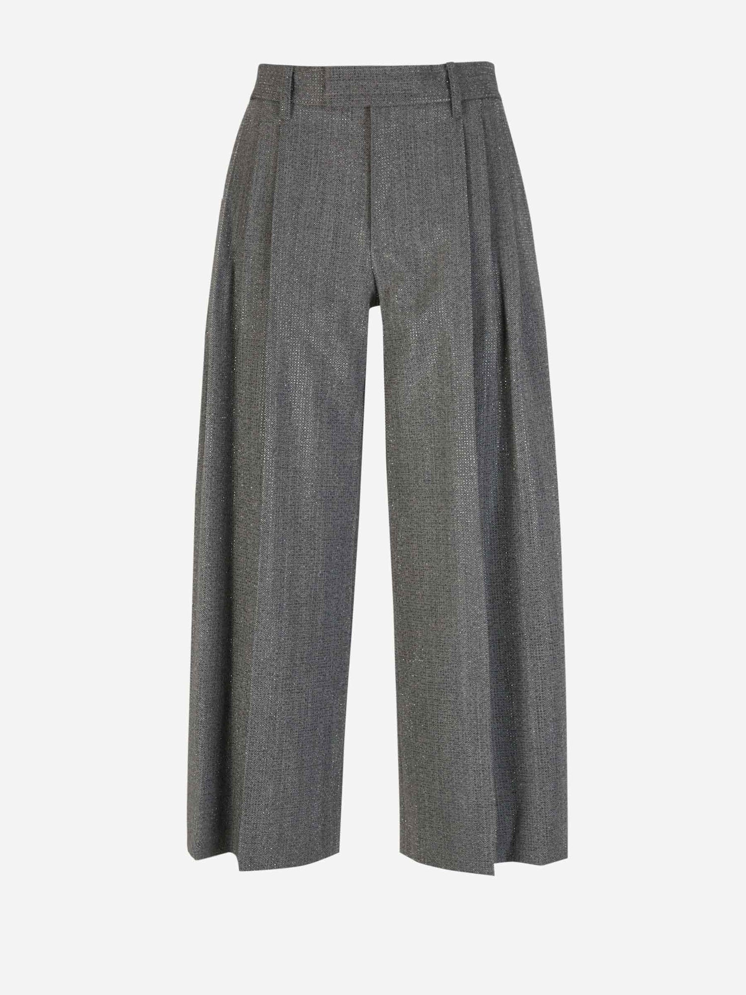 Outlet online Alexander Wang Mujer Pantalones Lana Brillante color Gris Carbon sku 761-003337 01 - Foto 1