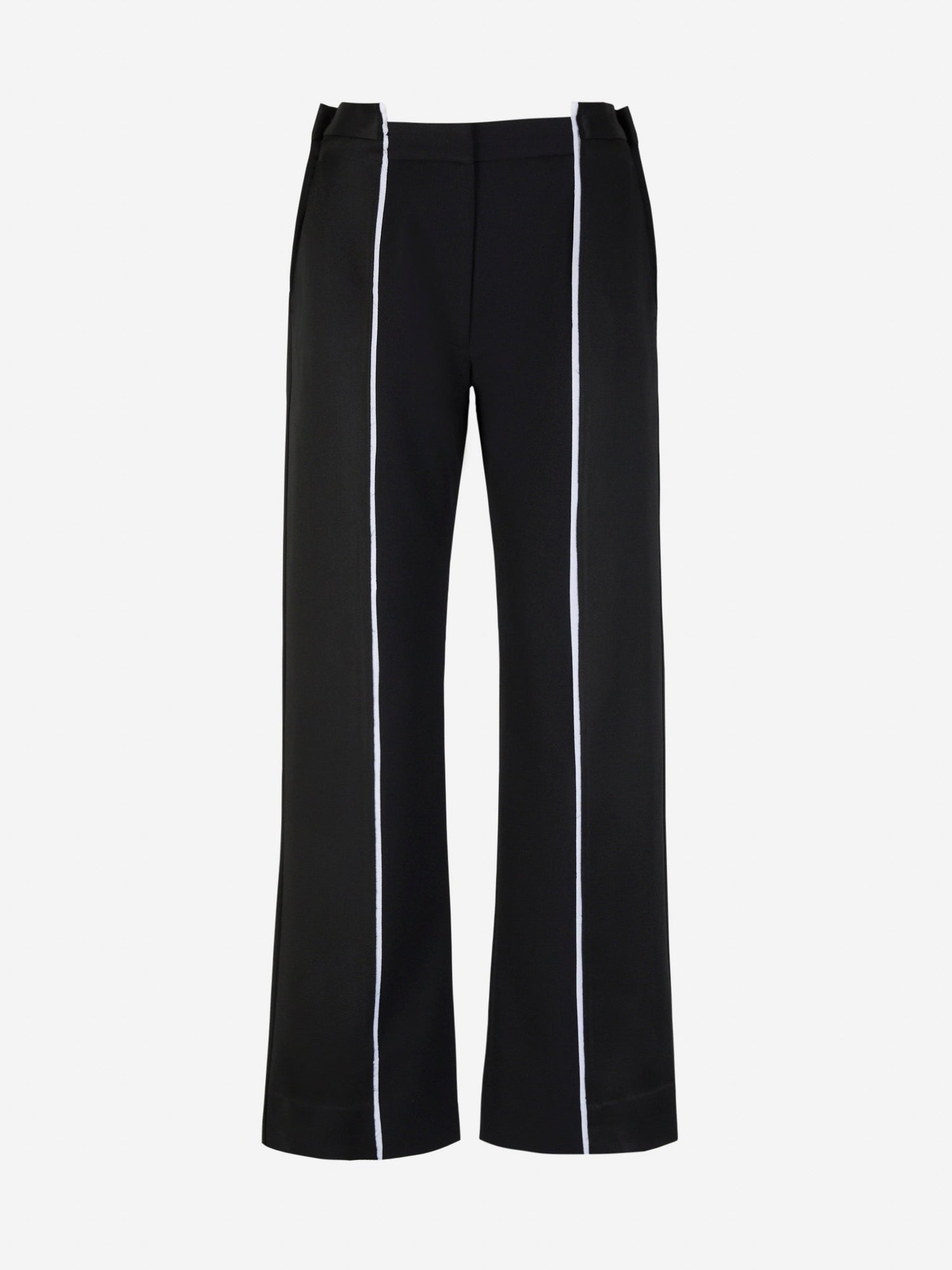 Outlet online Victoria Beckham Mujer Pantalones Cintura Escalonada color Negro sku 761-003342 01 - Foto 1
