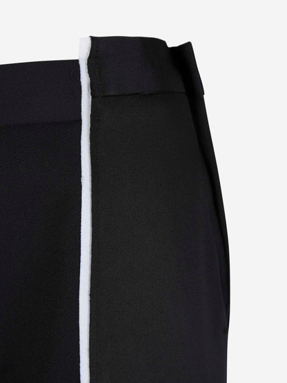 Outlet online Victoria Beckham Mujer Pantalones Cintura Escalonada color Negro sku 761-003342 01 - Foto 4