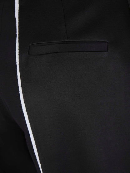 Outlet online Victoria Beckham Mujer Pantalones Cintura Escalonada color Negro sku 761-003342 01 - Foto 6