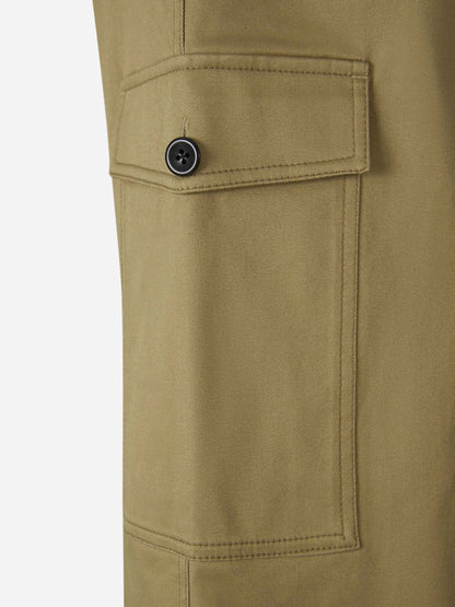 Outlet online Proenza Schouler Mujer Pantalones Cargo Algodón color Verde Militar sku 761-003359 01 - Foto 4