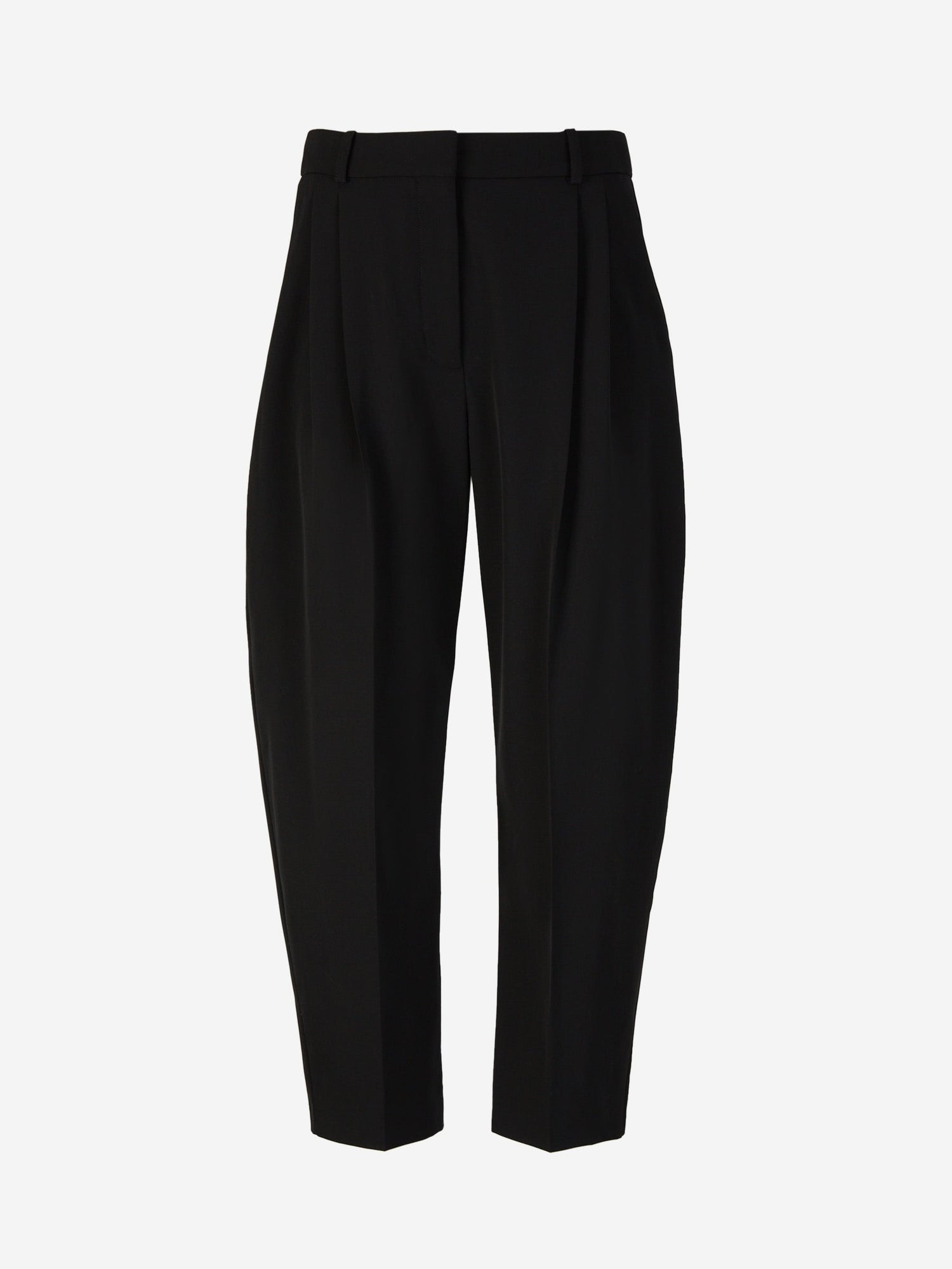 Outlet online Stella McCartney Mujer Pantalones Lana Pliegues color Negro sku 761-003442 01 - Foto 1