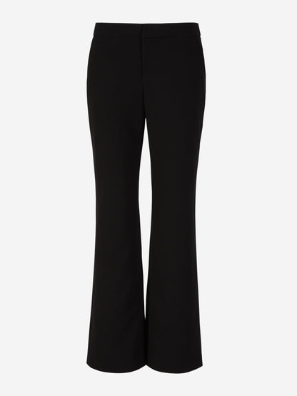 Outlet online Balmain Mujer Pantalones Formales Viscosa color Negro sku 761-003490 01 - Foto 1