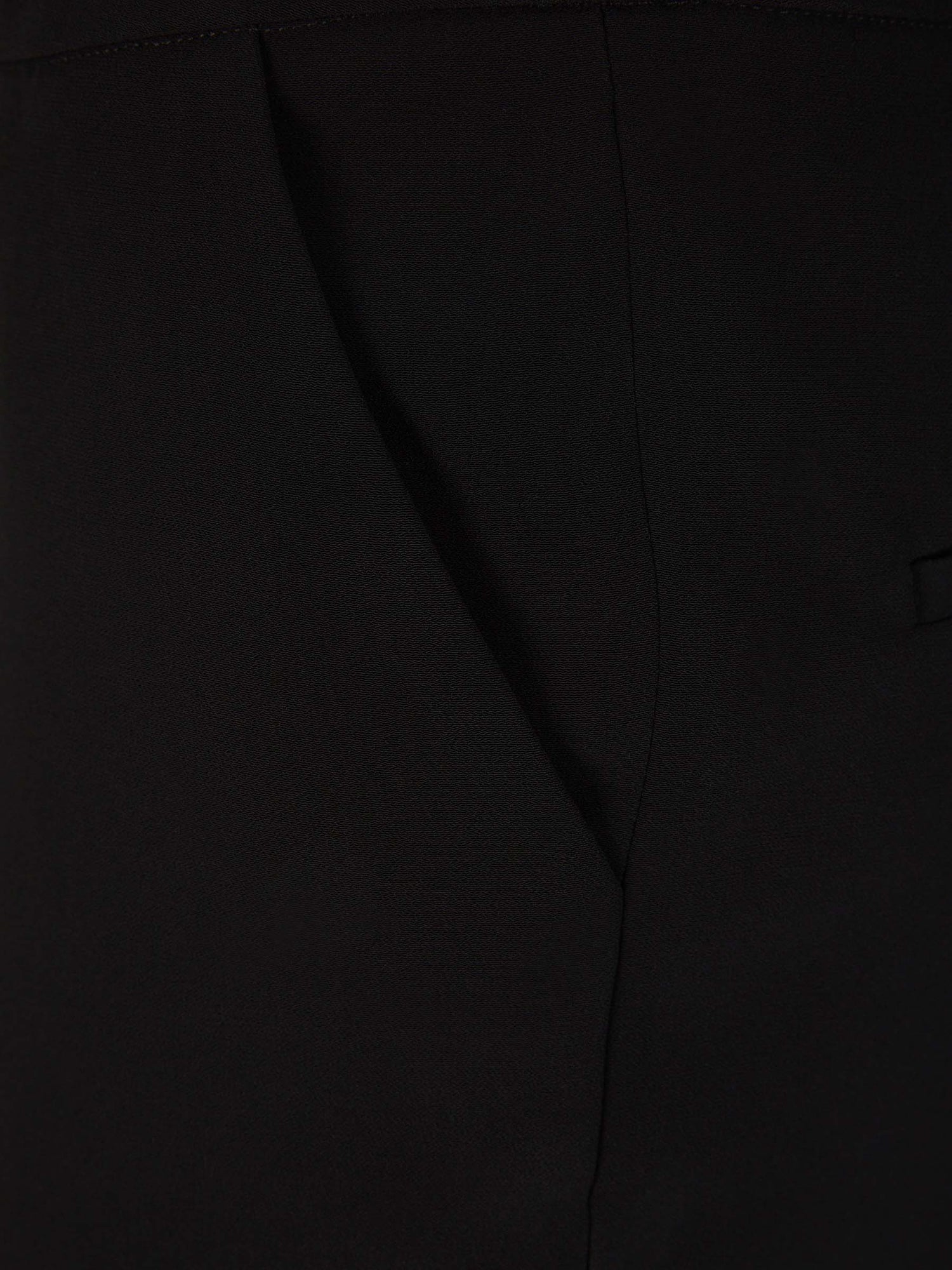 Outlet online Balmain Mujer Pantalones Formales Viscosa color Negro sku 761-003490 01 - Foto 3