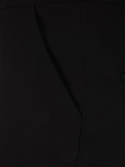 Outlet online Balmain Mujer Pantalones Formales Viscosa color Negro sku 761-003490 01 - Foto 3