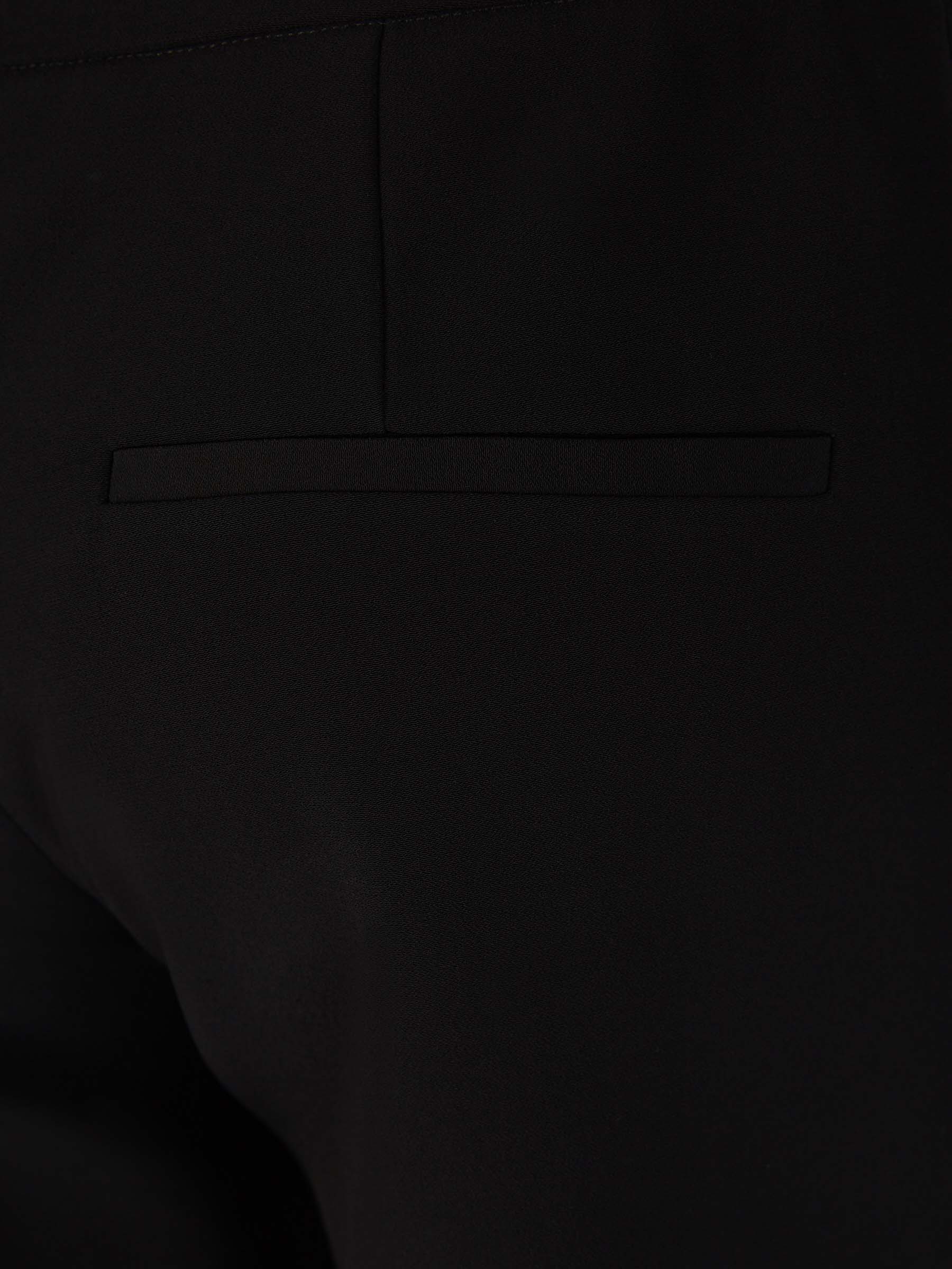 Outlet online Balmain Mujer Pantalones Formales Viscosa color Negro sku 761-003490 01 - Foto 4