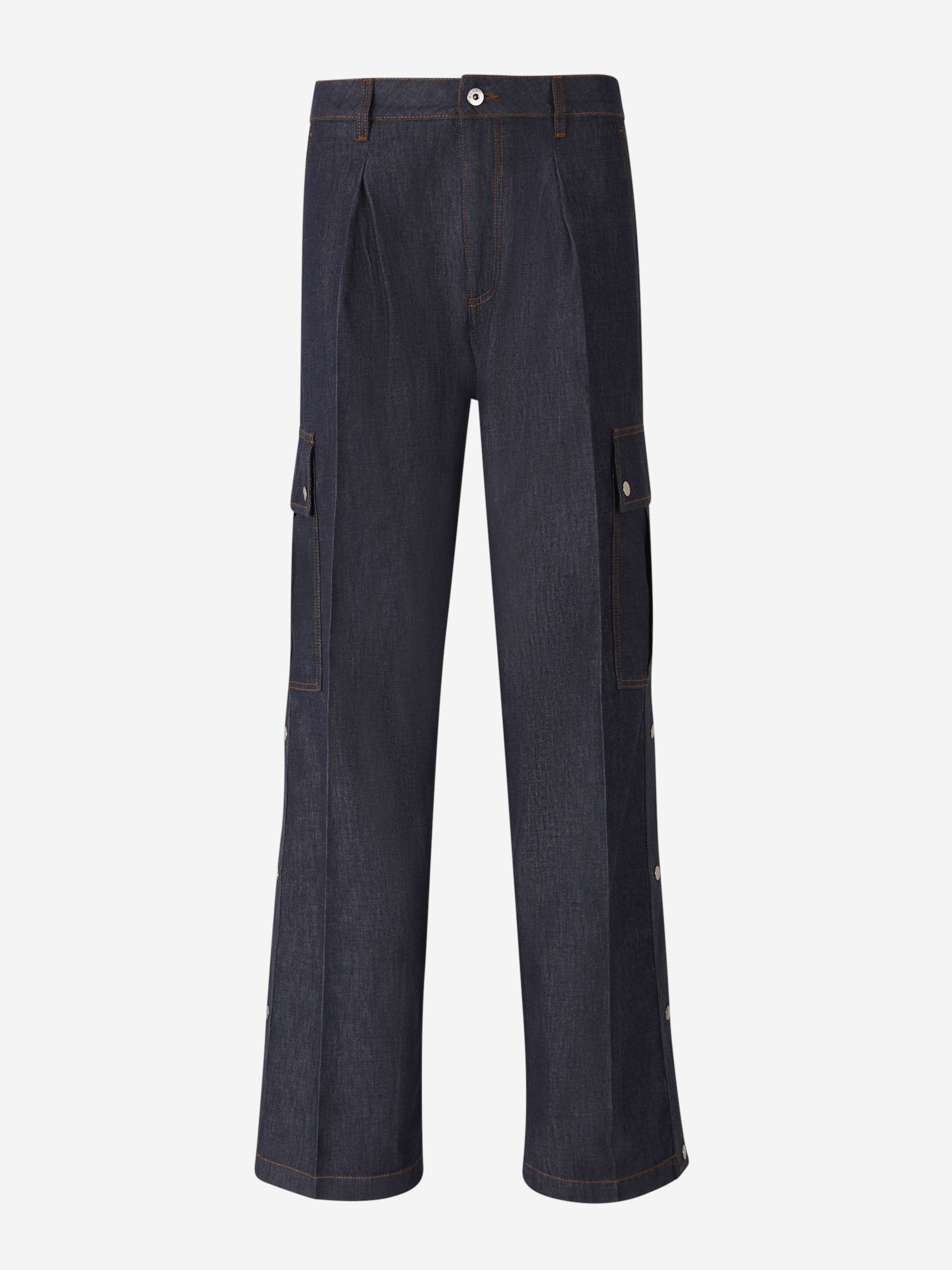 Burberry Mujer Barcelona Pantalones Cargo Denim color Azul Denim Oscuro sku 761-003537 01 - Foto 1