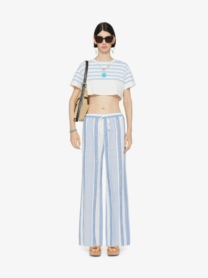 Outlet online Givenchy Mujer Pantalones Motivo Rayas color Azul sku 761-003570 01 - Foto 2