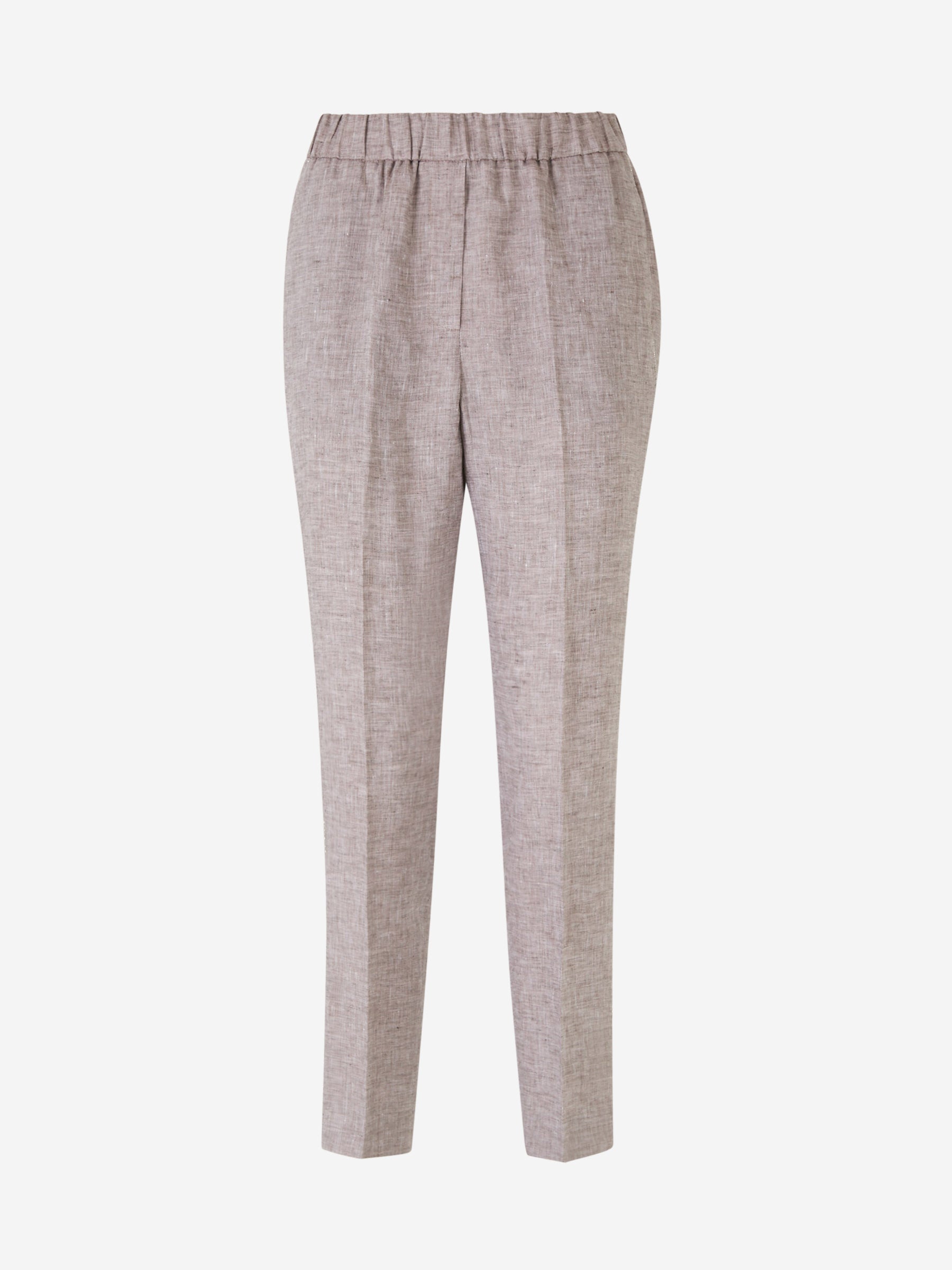 Outlet online Peserico Mujer Joggers Fluidos Lino color Camel sku 761-003607 01 - Foto 1