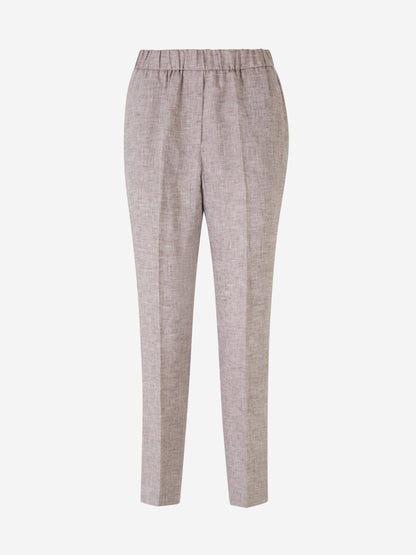 Outlet online Peserico Mujer Joggers Fluidos Lino color Camel sku 761-003607 01 - Foto 1