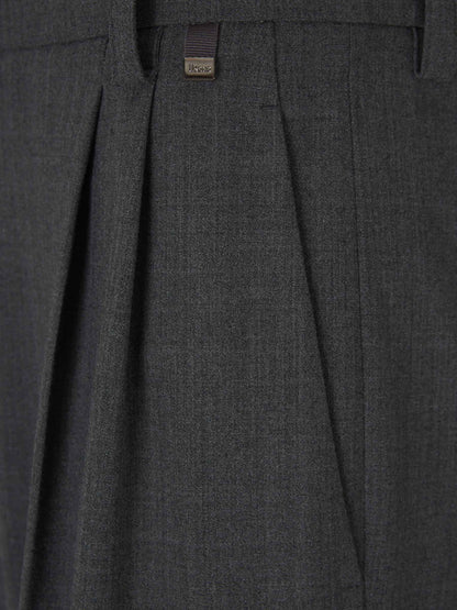 Outlet online Herno Mujer Pantalón Cargo Lana color Gris Antracita sku 761-003629 01 - Foto 4