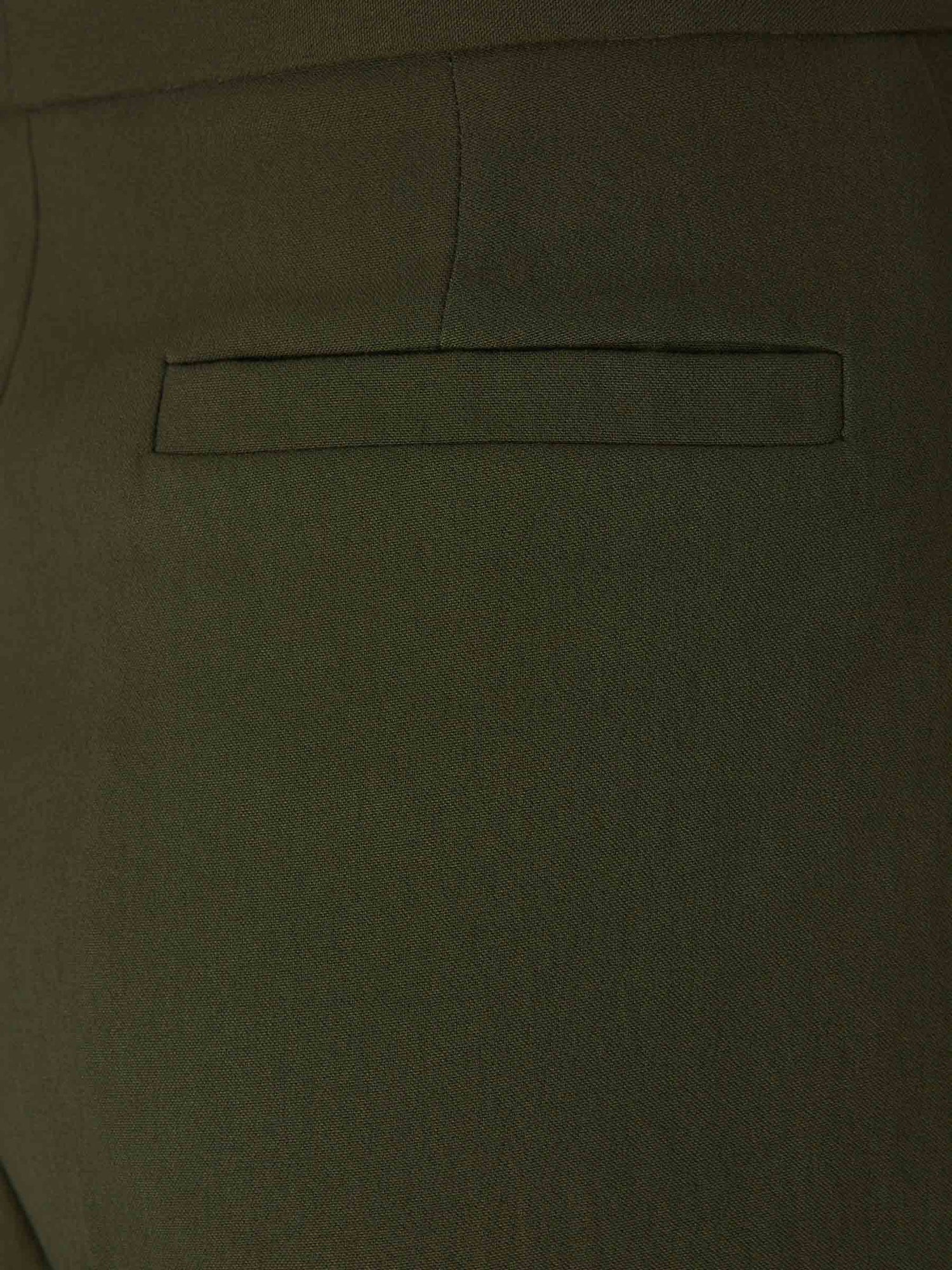 Outlet online Fabiana Filippi Mujer Pantalones Vestir Recto color Verde Oscuro sku 761-003652 01 - Foto 5