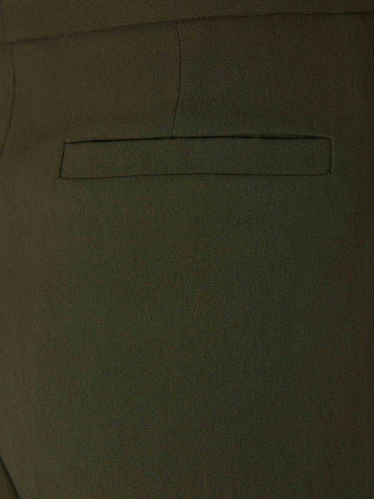 Outlet online Fabiana Filippi Mujer Pantalones Vestir Recto color Verde Oscuro sku 761-003652 01 - Foto 5