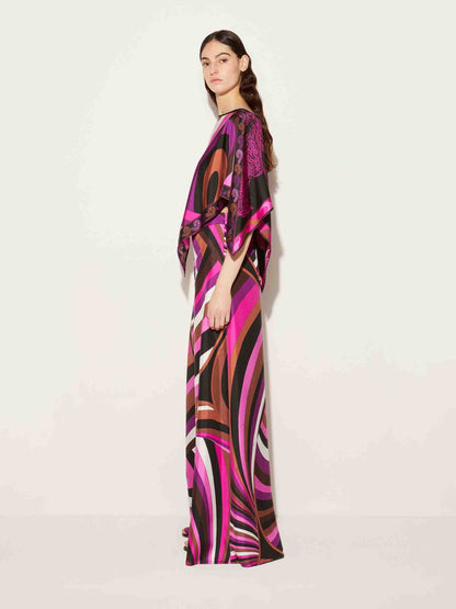 Outlet online Pucci Mujer Pantalones Motivo Iride color Violeta sku 761-003666 01 - Foto 3