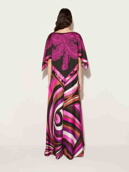 Outlet online Pucci Mujer Pantalones Motivo Iride color Violeta sku 761-003666 01 - Foto 4