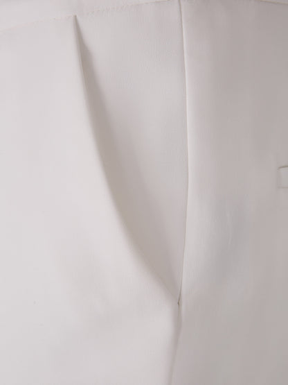 Outlet online Balmain Mujer Pantalones Vestir Flare color Blanco sku 761-003672 01 - Foto 3
