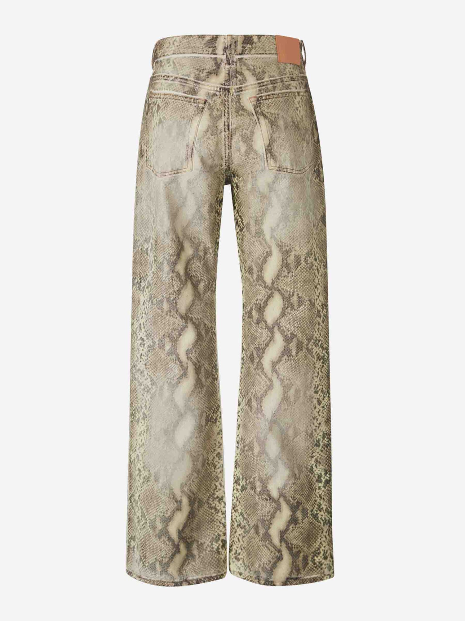 Outlet online Acne Studios Mujer Pantalones Denim Estampados color Serpiente sku 761-003681 01 - Foto 3