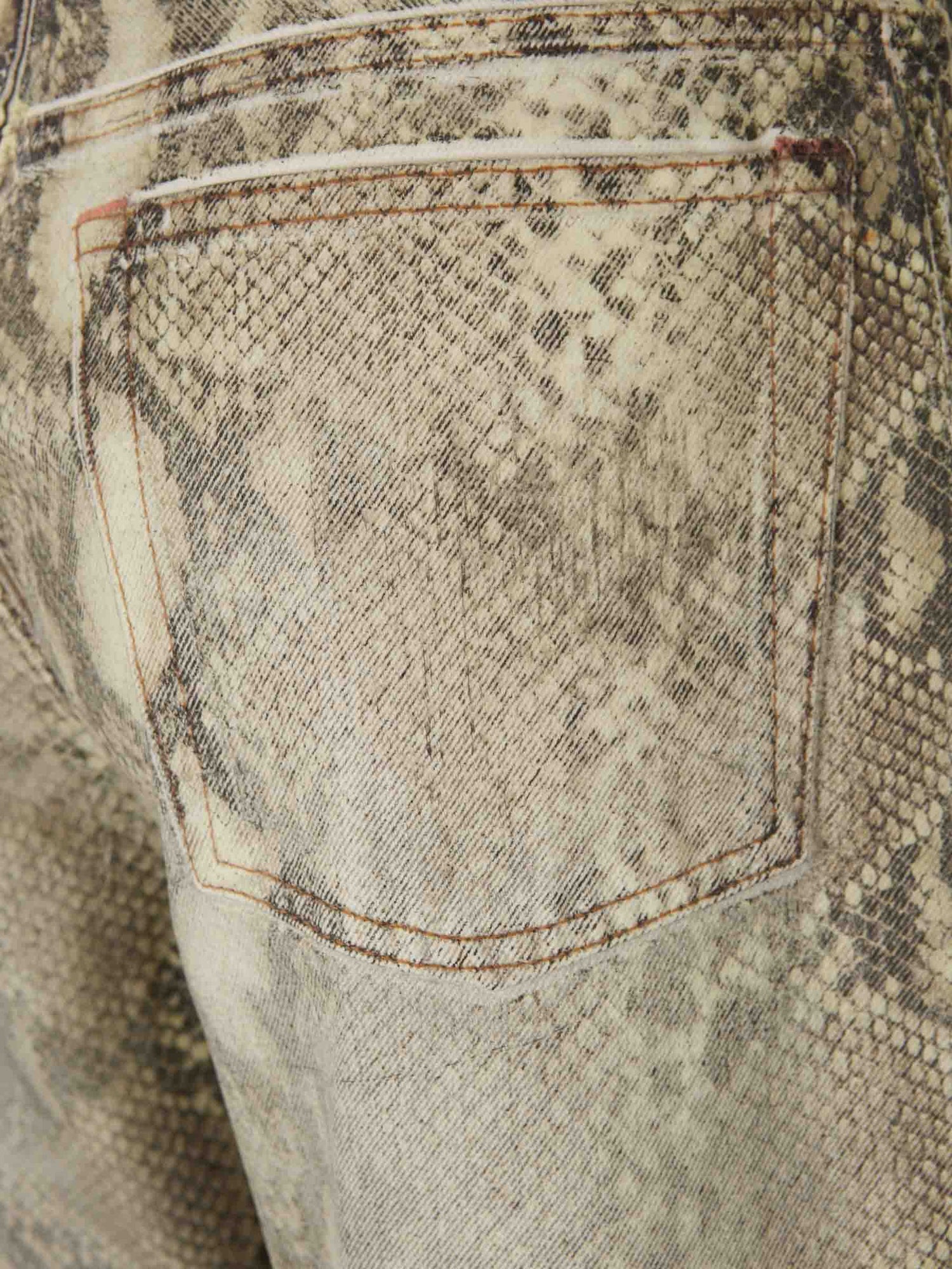 Acne Studios Mujer Barcelona Pantalones Denim Estampados color Serpiente sku 761-003681 01 - Foto 4