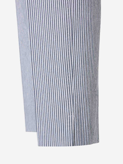 Peserico Mujer Barcelona Pantalones Formales 4718 color Azul Celeste sku 761-003697 01 - Foto 4