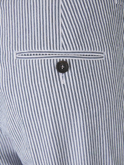 Peserico Mujer Barcelona Pantalones Formales 4718 color Azul Celeste sku 761-003697 01 - Foto 5