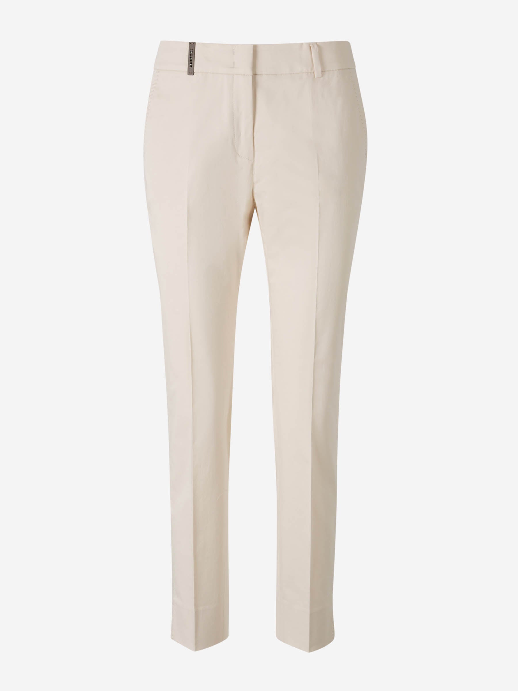 Peserico Mujer Barcelona Pantalones Formales 4718 color Beige sku 761-003698 01 - Foto 1