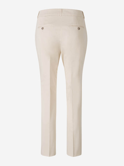 Peserico Mujer Barcelona Pantalones Formales 4718 color Beige sku 761-003698 01 - Foto 2
