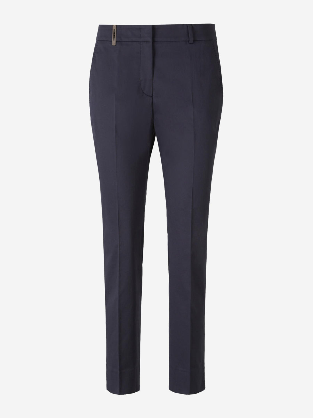 Peserico Mujer Barcelona Pantalones Formales 4718 color Azul Noche sku 761-003698 02 - Foto 1