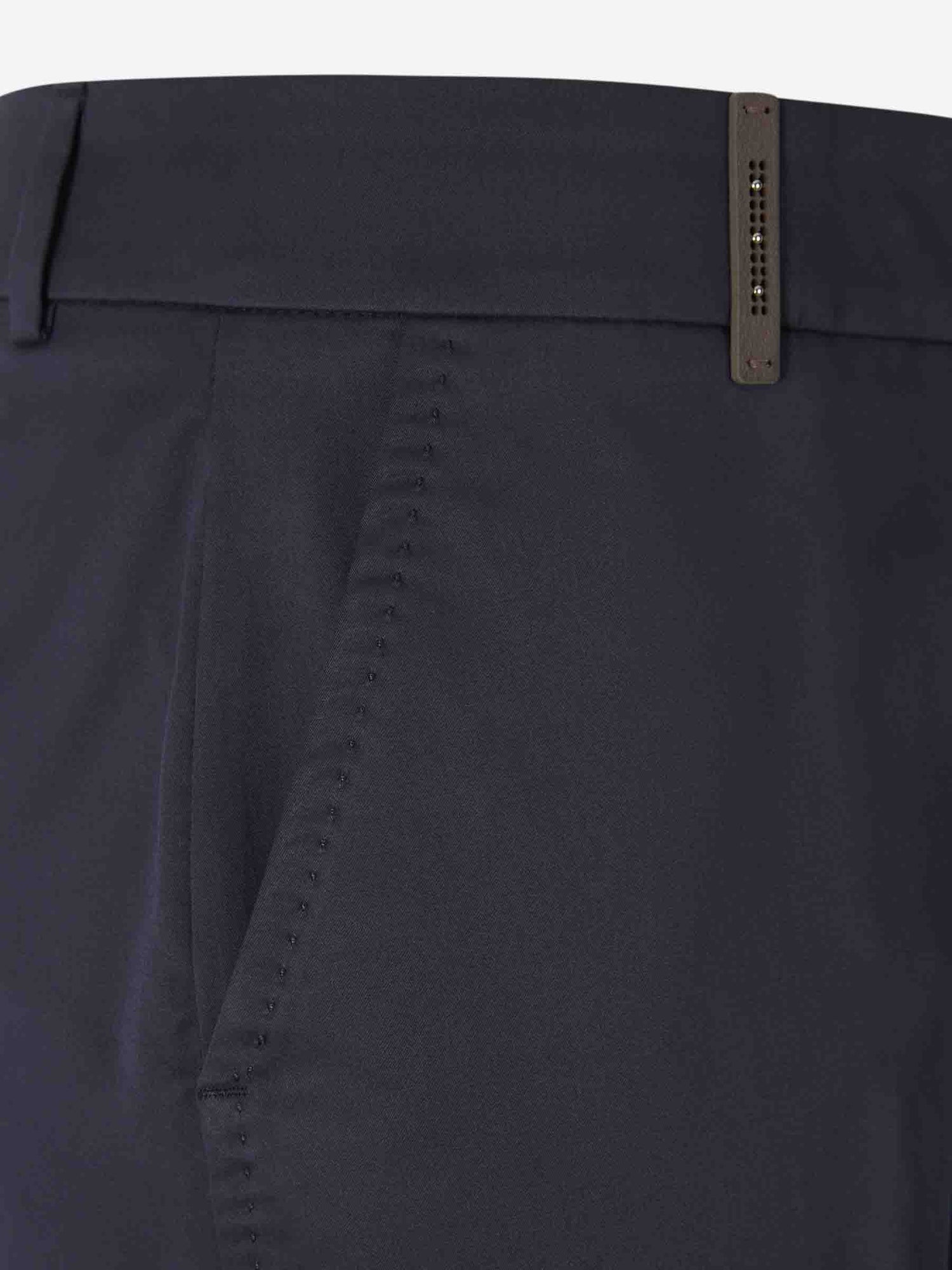 Peserico Mujer Barcelona Pantalones Formales 4718 color Azul Noche sku 761-003698 02 - Foto 4