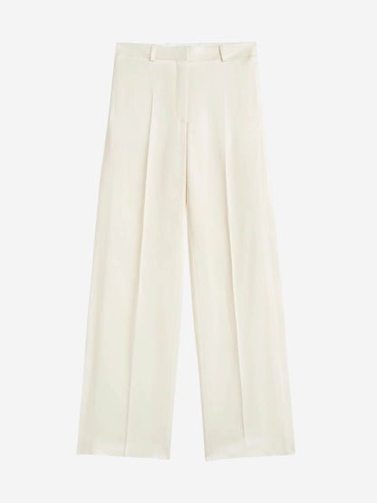 TOTEME Mujer Barcelona Pantalones Formales Viscosa color Marfil sku 761-003702 01 - Foto 1
