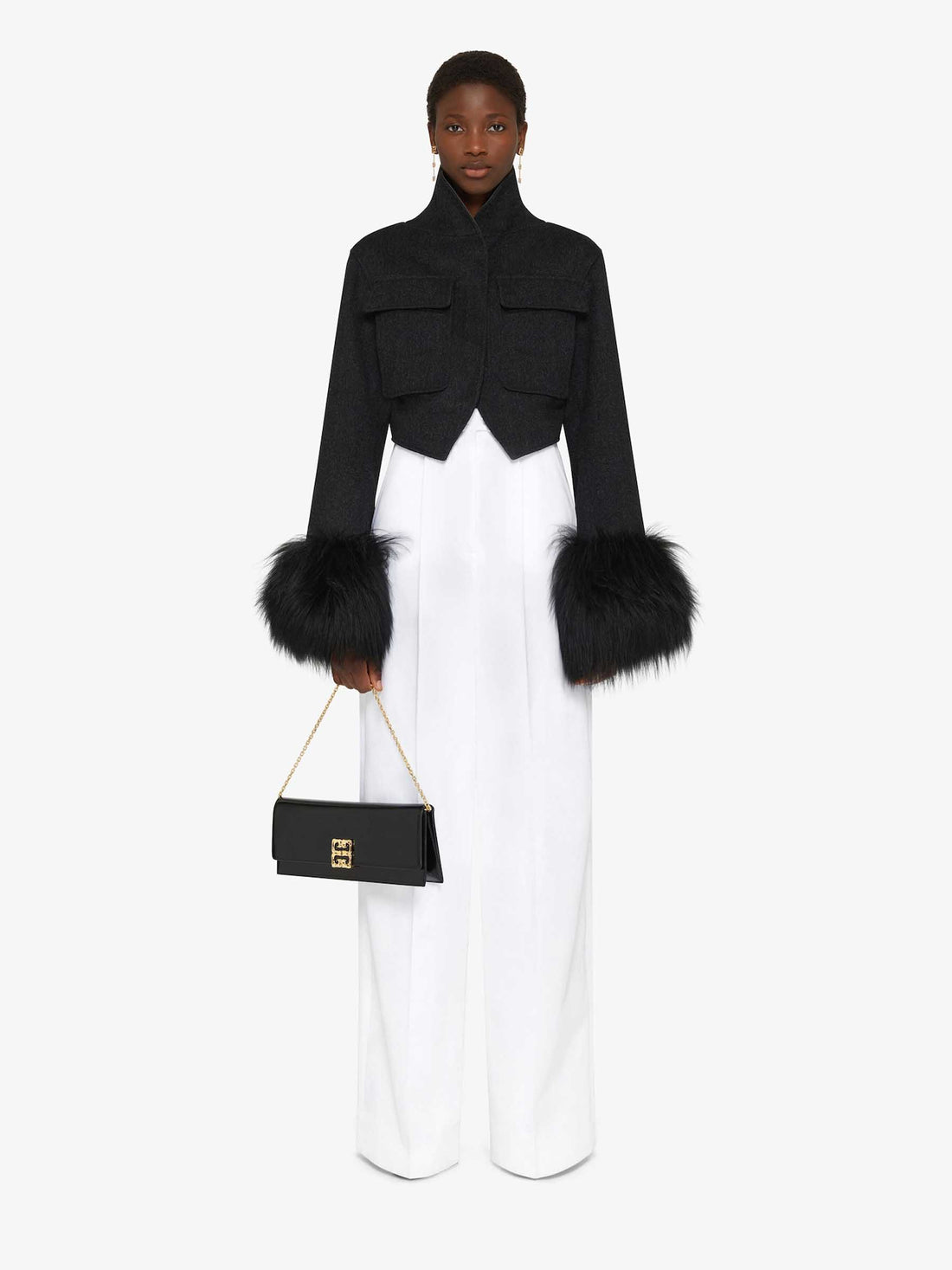 Givenchy Mujer Barcelona Pantalones Plisados Algodón color Blanco sku 761-003704 01 - Foto 2