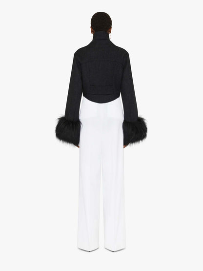 Givenchy Mujer Barcelona Pantalones Plisados Algodón color Blanco sku 761-003704 01 - Foto 3