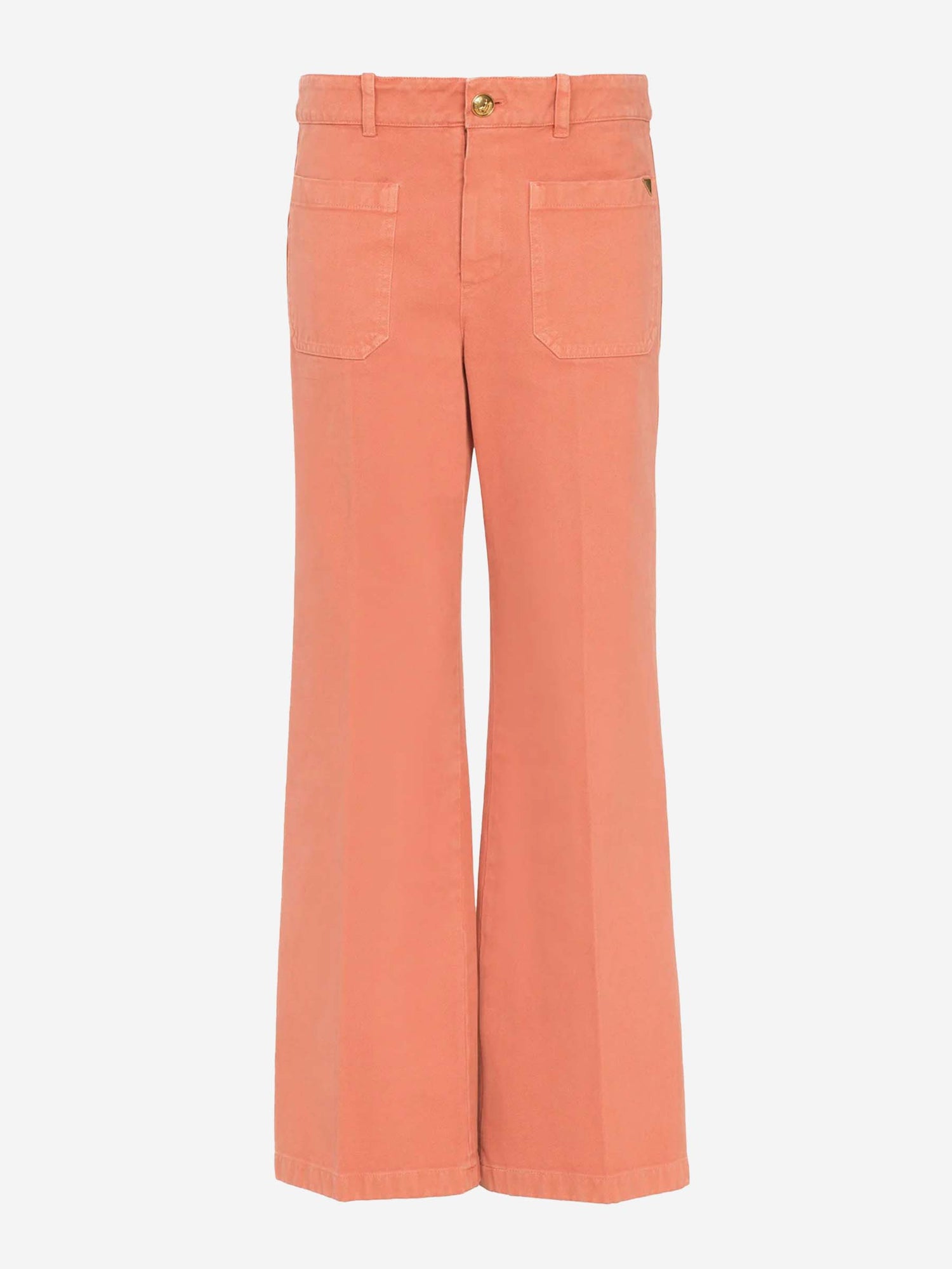 Chloé Mujer Barcelona Jeans Bootcut Cropped color Coral sku 761-003712 01 - Foto 1