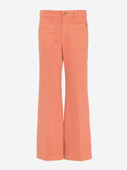 Chloé Mujer Barcelona Jeans Bootcut Cropped color Coral sku 761-003712 01 - Foto 1