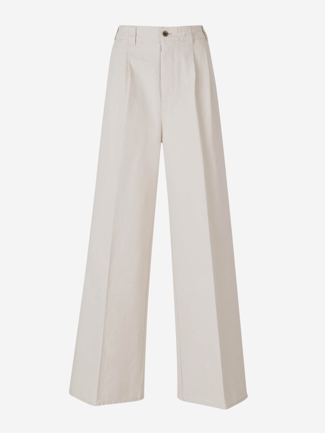 Maison Margiela Mujer Barcelona Pantalones Anchos Algodón color Beige sku 761-003726 01 - Foto 1