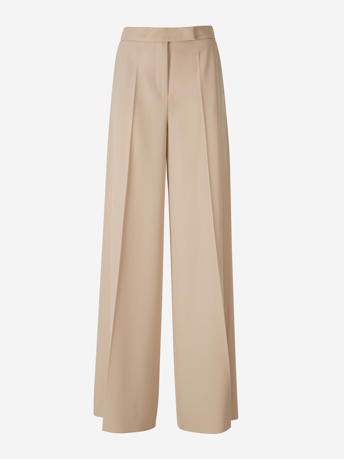 Max Mara Mujer Barcelona Pantalones Ninfa Lana color Beige sku 761-003758 02 - Foto 1