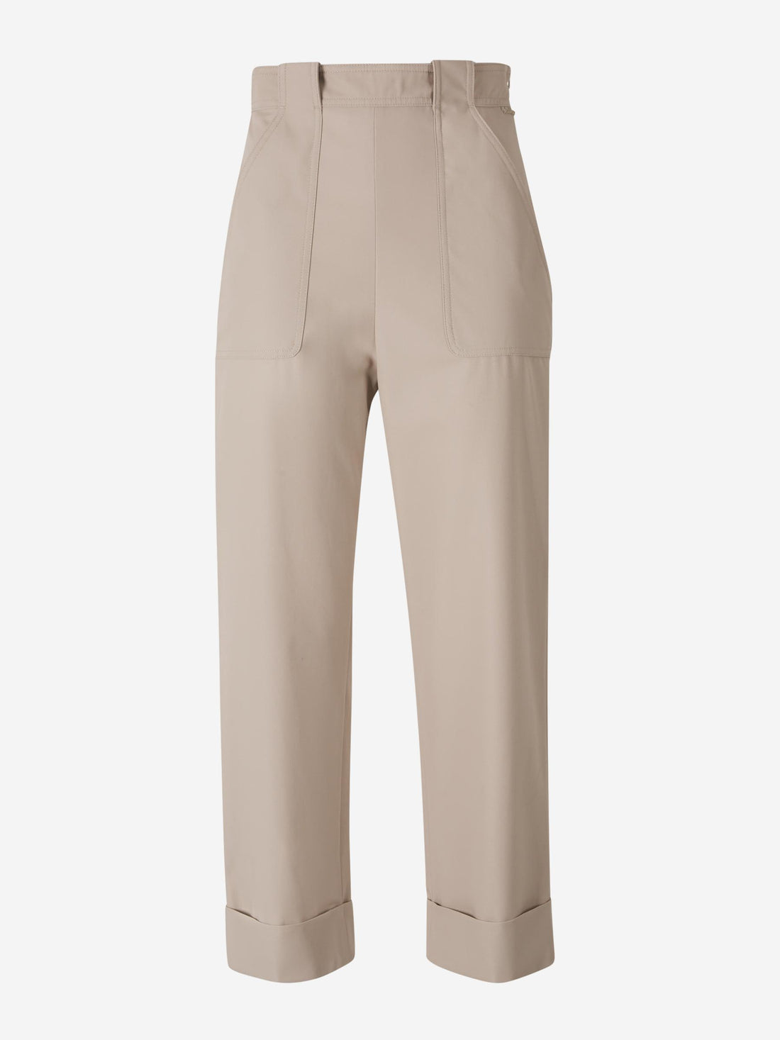 Outlet online Max Mara Mujer Pantalones Palio Algodón color Camel sku 761-003760 01 - Foto 1