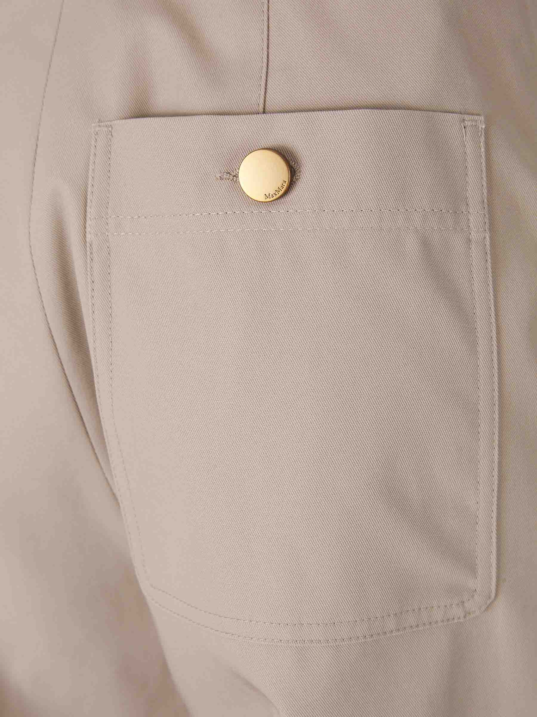 Outlet online Max Mara Mujer Pantalones Palio Algodón color Camel sku 761-003760 01 - Foto 5