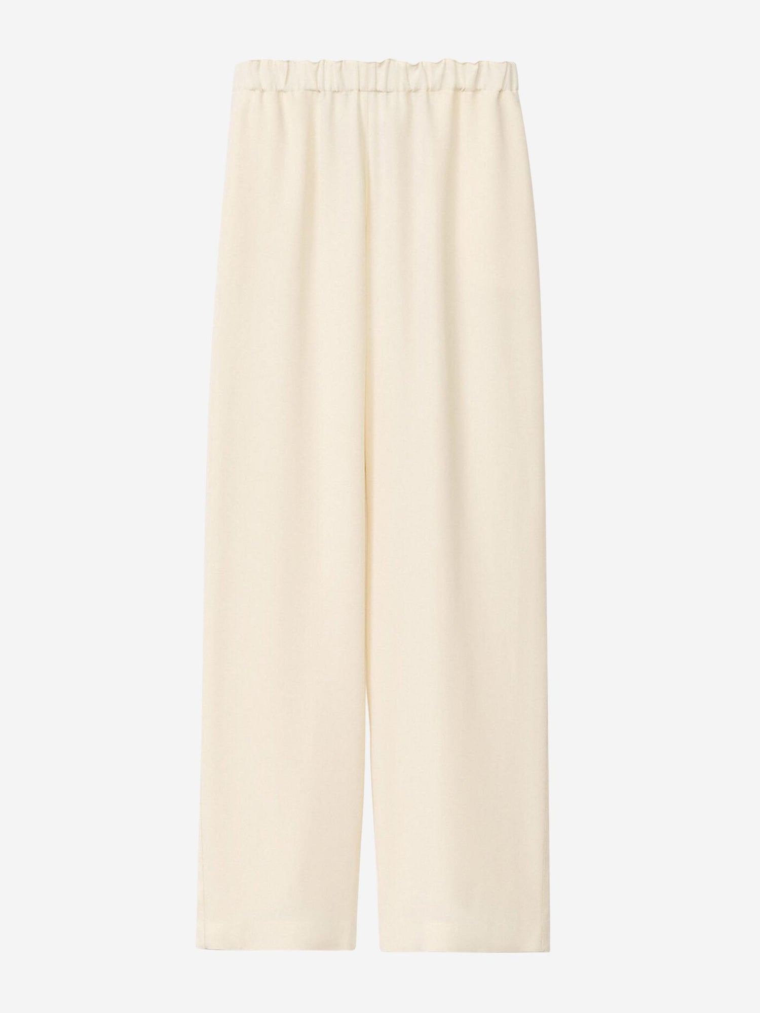 Fabiana Filippi Mujer Barcelona Pantalones Formales Viscosa color Crema sku 761-003765 01 - Foto 1