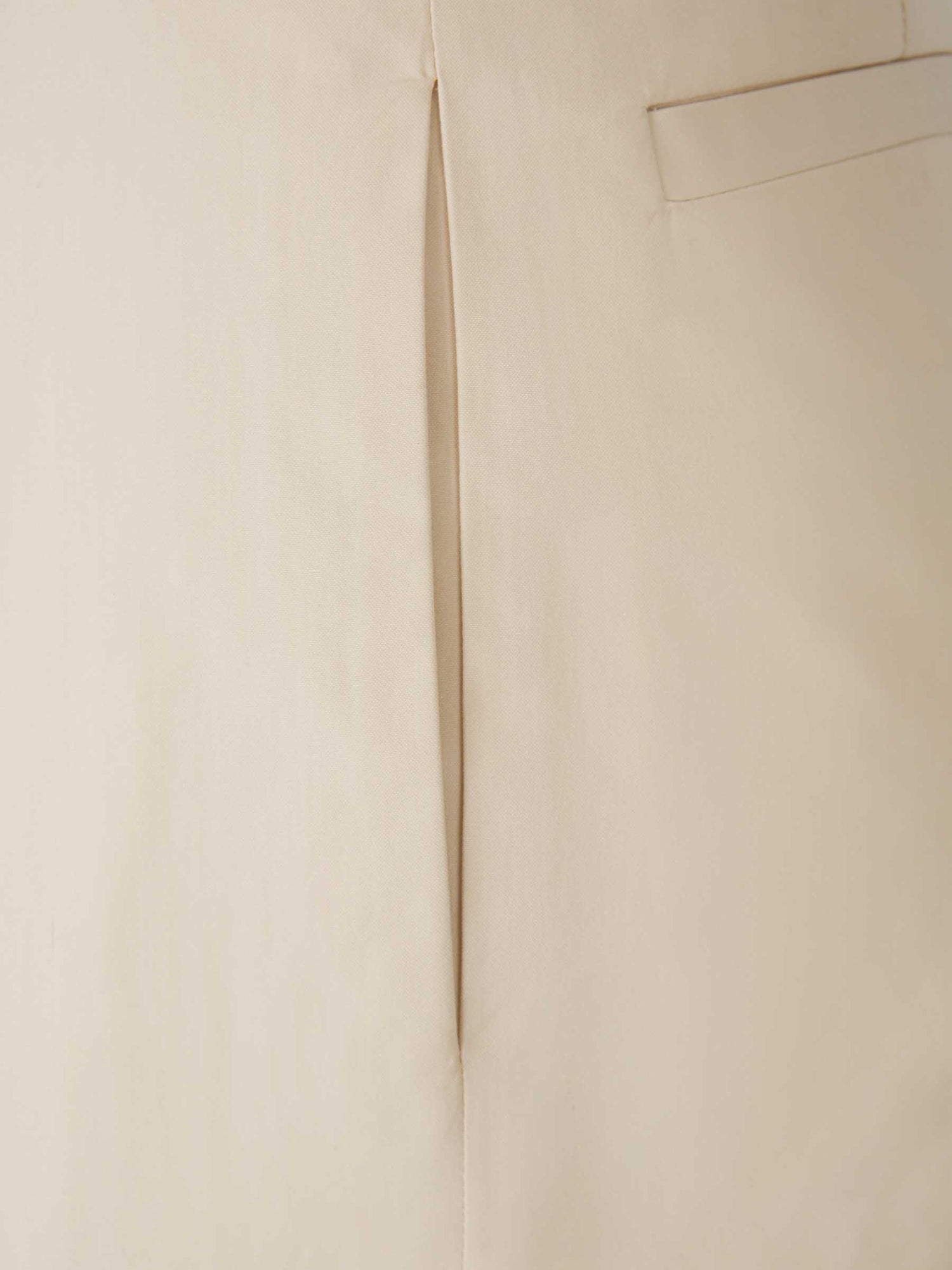 Fabiana Filippi Mujer Barcelona Pantalones Hakama Popelina color Beige sku 761-003766 01 - Foto 4