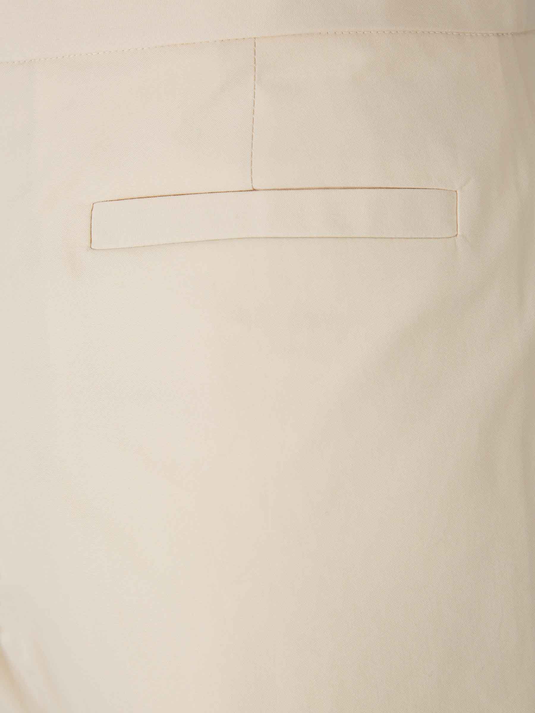 Fabiana Filippi Mujer Barcelona Pantalones Hakama Popelina color Beige sku 761-003766 01 - Foto 5